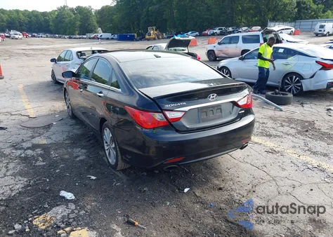 2013 Hyundai Sonata Limited 2.0T из США, поврежденный, VIN 5NPEC4AB5DH732587